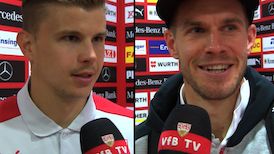 Die Interviews nach dem Aue-Spiel