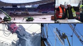 Der Umbau der Mercedes-Benz Arena