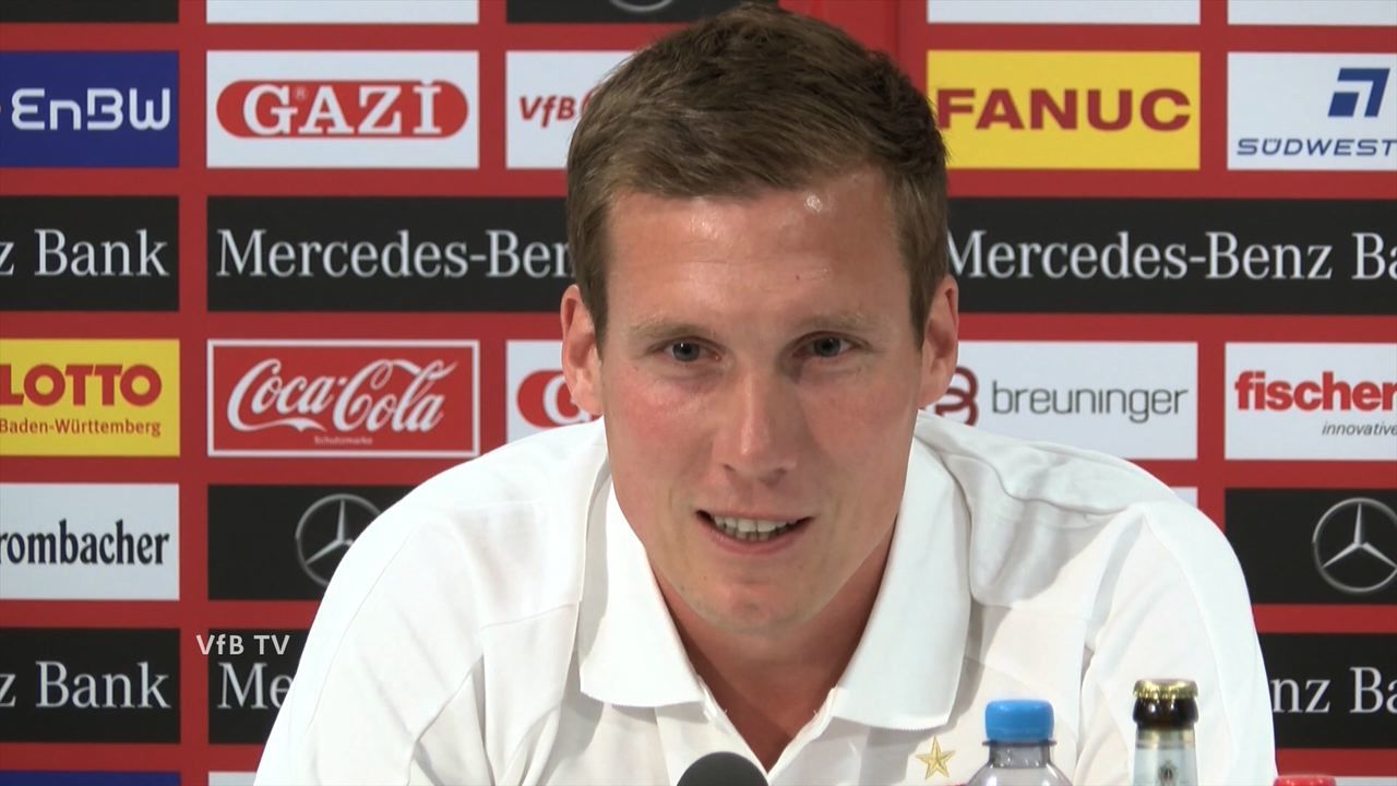 Die PK vor dem Pokalspiel in Cottbus