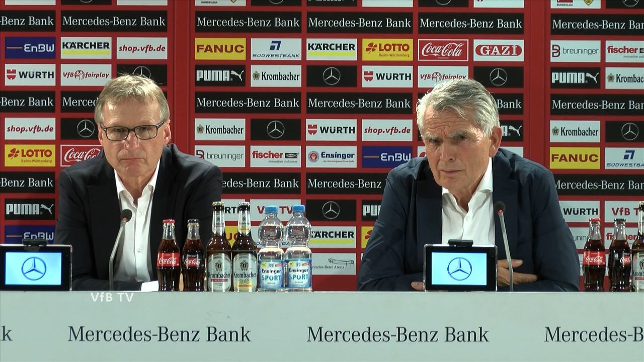 Die PK mit Sportvorstand Michael Reschke