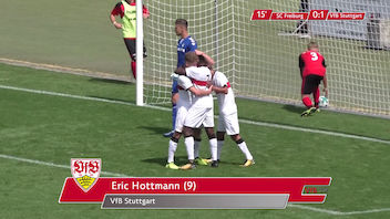 Highlights U19: SC Freiburg - VfB Stuttgart