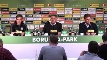 Pressekonferenz: Borussia M'gladbach - VfB Stuttgart