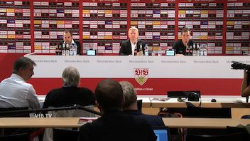 Pressekonferenz: VfB Stuttgart - FC Augsburg