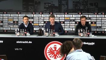Pressekonferenz: Eintracht Frankfurt - VfB Stuttgart