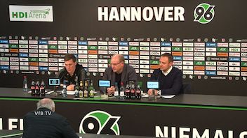 Pressekonferenz: Hannover 96 - VfB Stuttgart