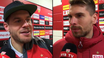 Die Interviews nach dem VfB Spiel gegen Leverkusen