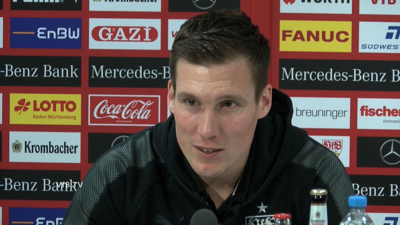 Die VfB PK vor dem Spiel in Hoffenheim