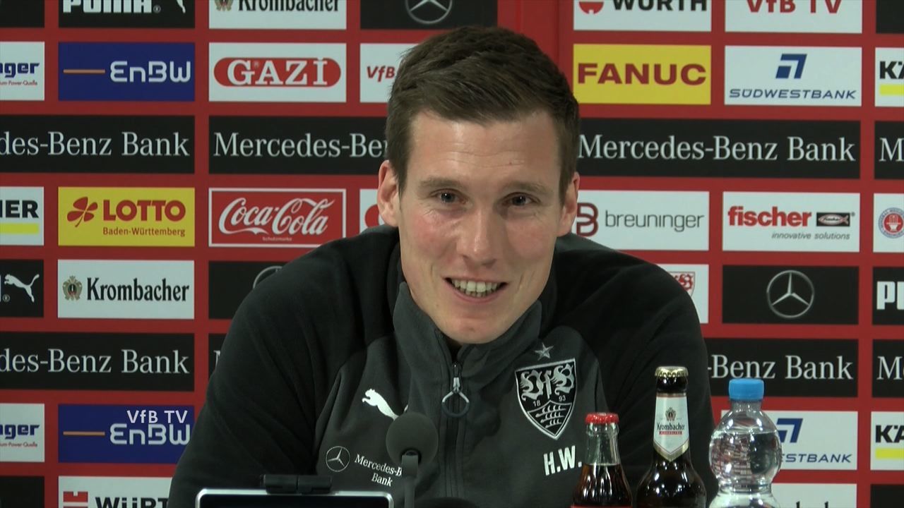 Die VfB PK vor dem Spiel gegen den FC Bayern München