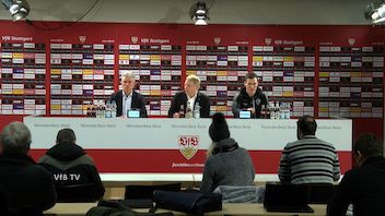 Pressekonferenz: VfB Stuttgart - FC Bayern München
