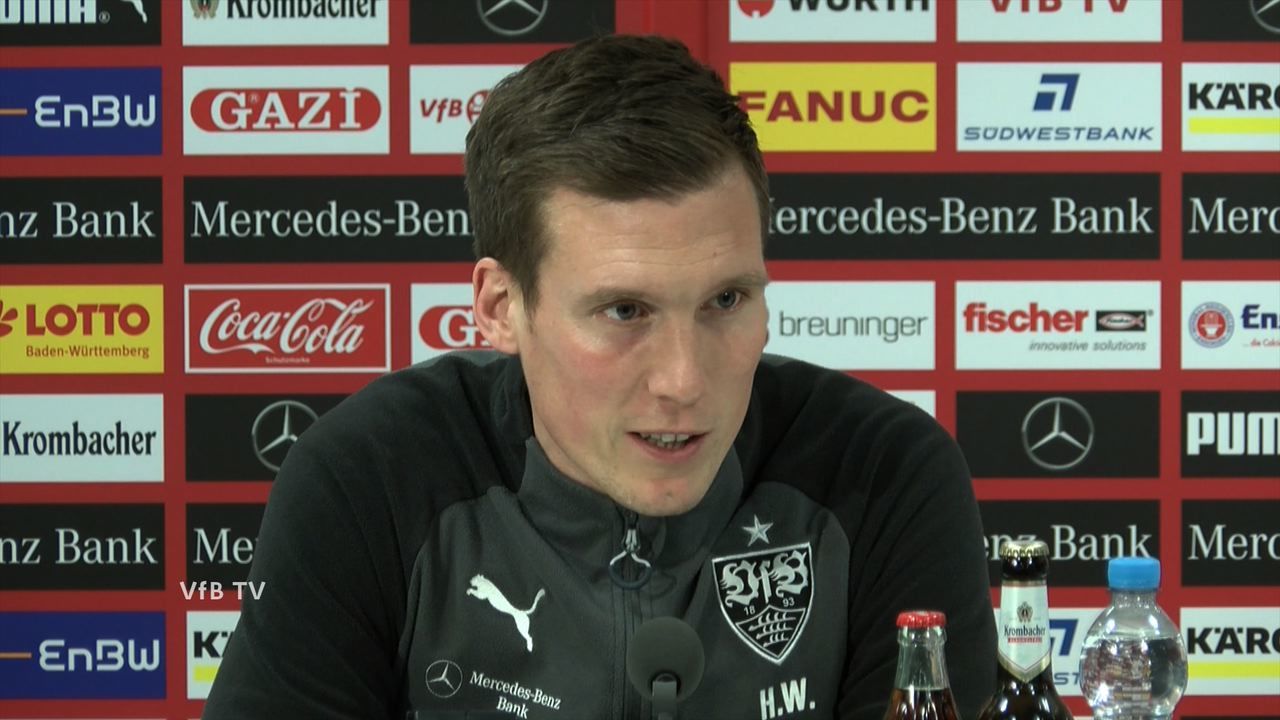 Die VfB Pk vor dem DFB Pokalspiel in Mainz