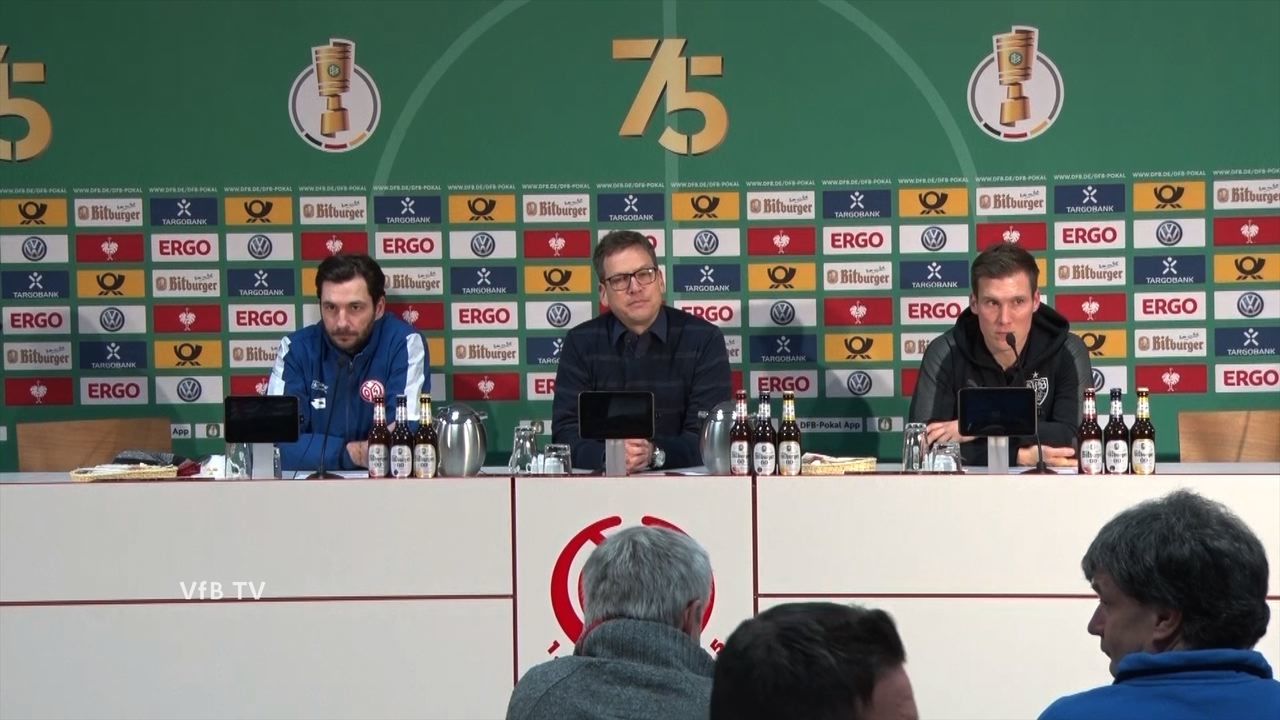 Pressekonferenz: 1. FSV Mainz 05 - VfB Stuttgart