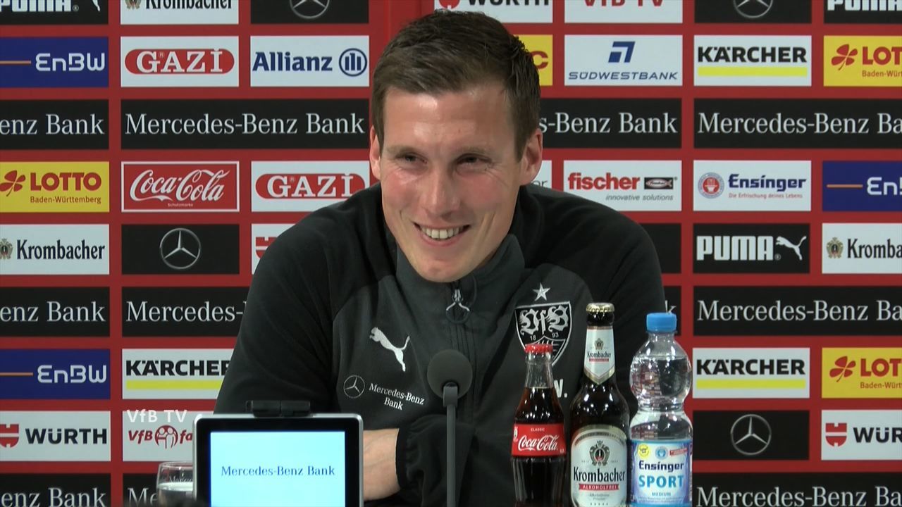 Die VfB PK vor dem Spiel beim 1. FSV Mainz 05
