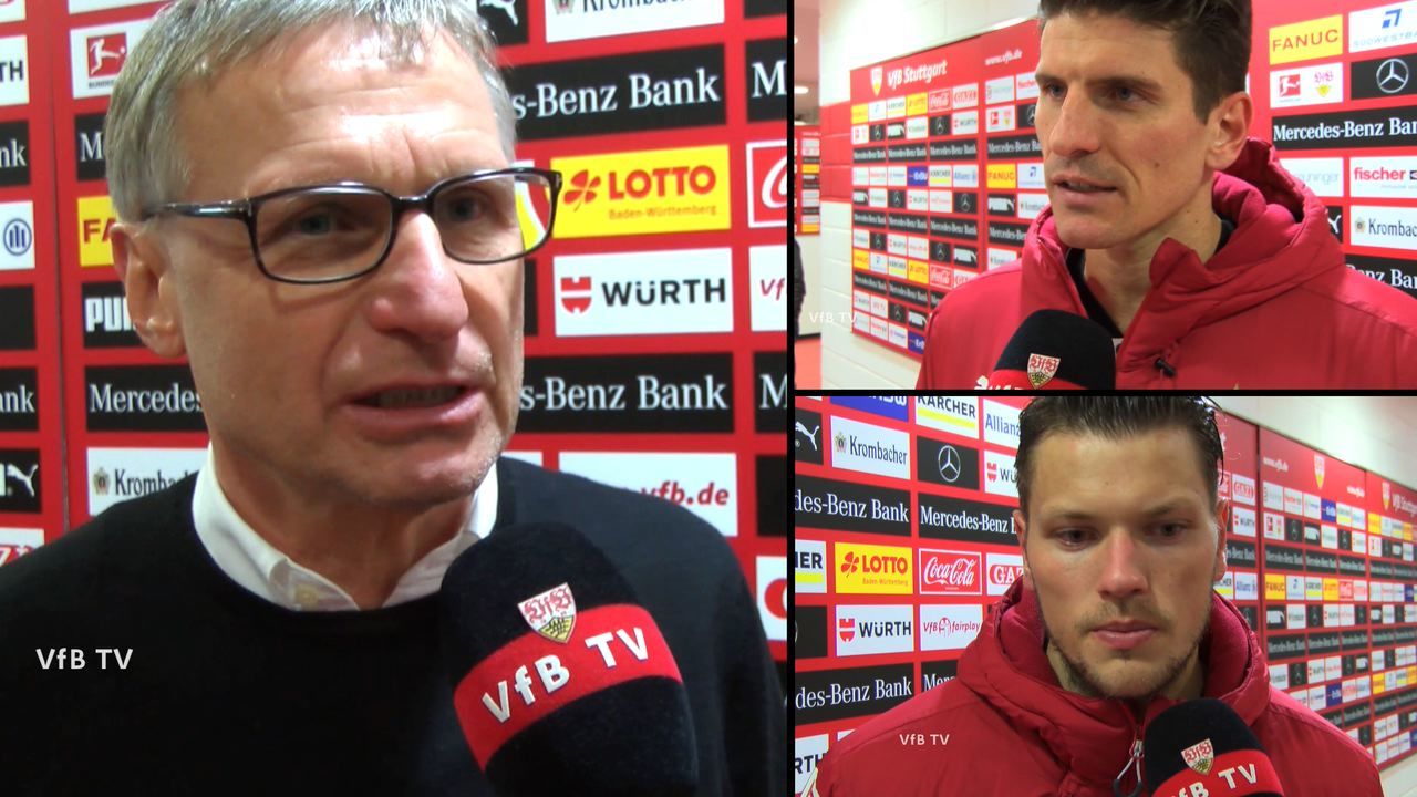 Die Interviews nach dem Spiel gegen Schalke