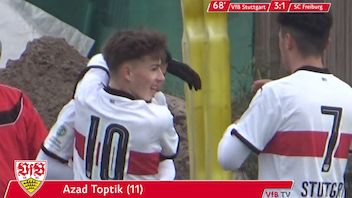 Highlights U19: VfB Stuttgart - SC Freiburg