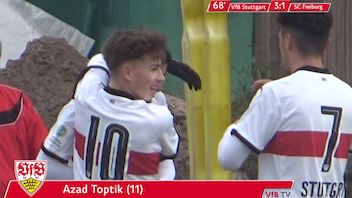 Highlights U19: VfB Stuttgart - SC Freiburg