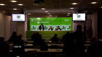 Pressekonferenz: VfL Wolfsburg - VfB Stuttgart