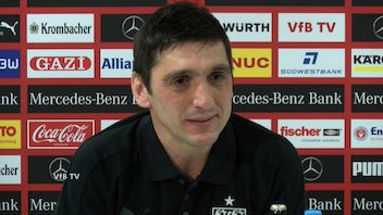 Die Pressekonferenz vor dem Spiel gegen Borussia Mönchengladbach