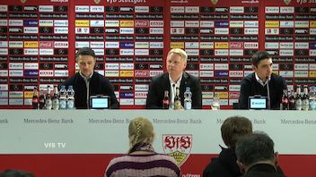 Pressekonferenz: VfB Stuttgart - Eintracht Frankfurt