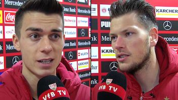 Die Interviews nach dem VfB Heimspiel gegen Frankfurt