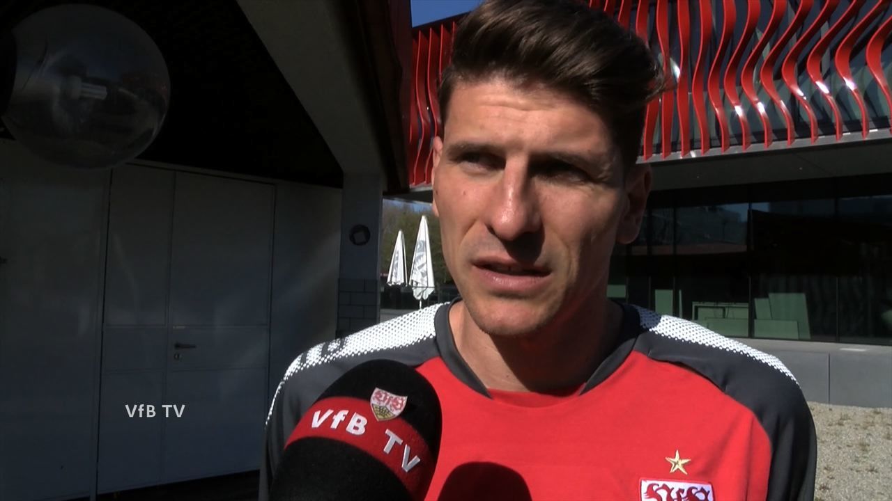 Mario Gomez vor dem Heimspiel gegen Hannover