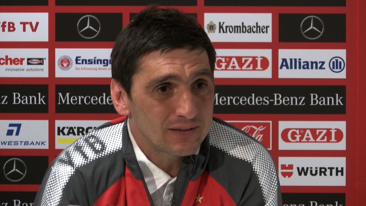 Die PK vor dem Spiel gegen Hannover 96