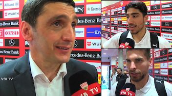 Die Interviews nach dem Heimspiel gegen Werder Bremen