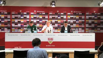 Pressekonferenz: VfB Stuttgart - Werder Bremen
