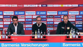 Pressekonferenz: Bayer 04 Leverkusen - VfB Stuttgart