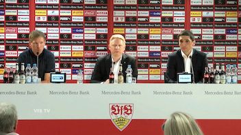 Pressekonferenz: VfB Stuttgart - TSG Hoffenheim