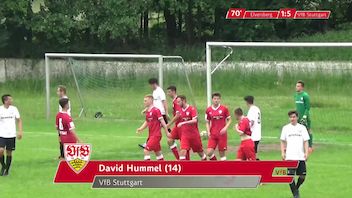 Highlights U17: SV Elversberg - VfB Stuttgart 