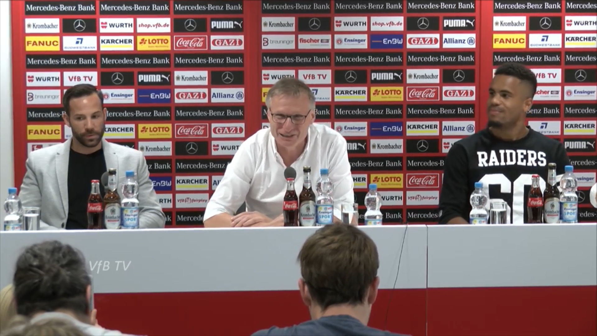 Pressekonferenz mit Neuzugängen