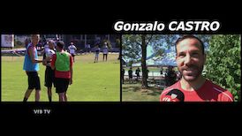 Das Dienstags-Training mit Gonzalo Castro 