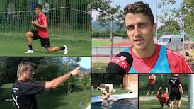Das Training am Donnerstag mit Marc Oliver Kempf