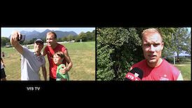Holger Badstuber nach der letzten Grassau-Einheit