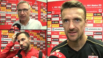 Die Interviews nach dem Spiel beim 1. FSV Mainz 05