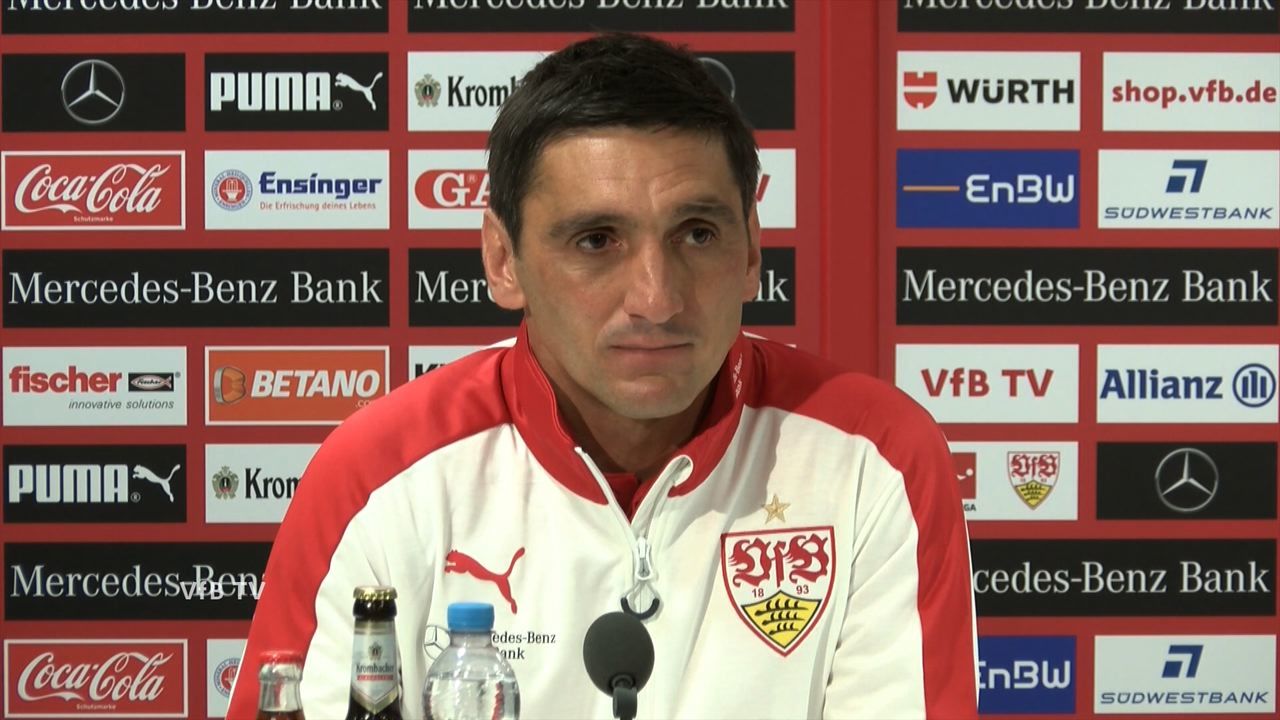 Die VfB-PK vor dem Heimspiel gegen Bayern München