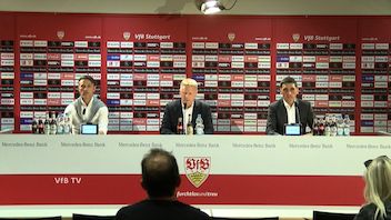 Pressekonferenz: VfB Stuttgart - FC Bayern München