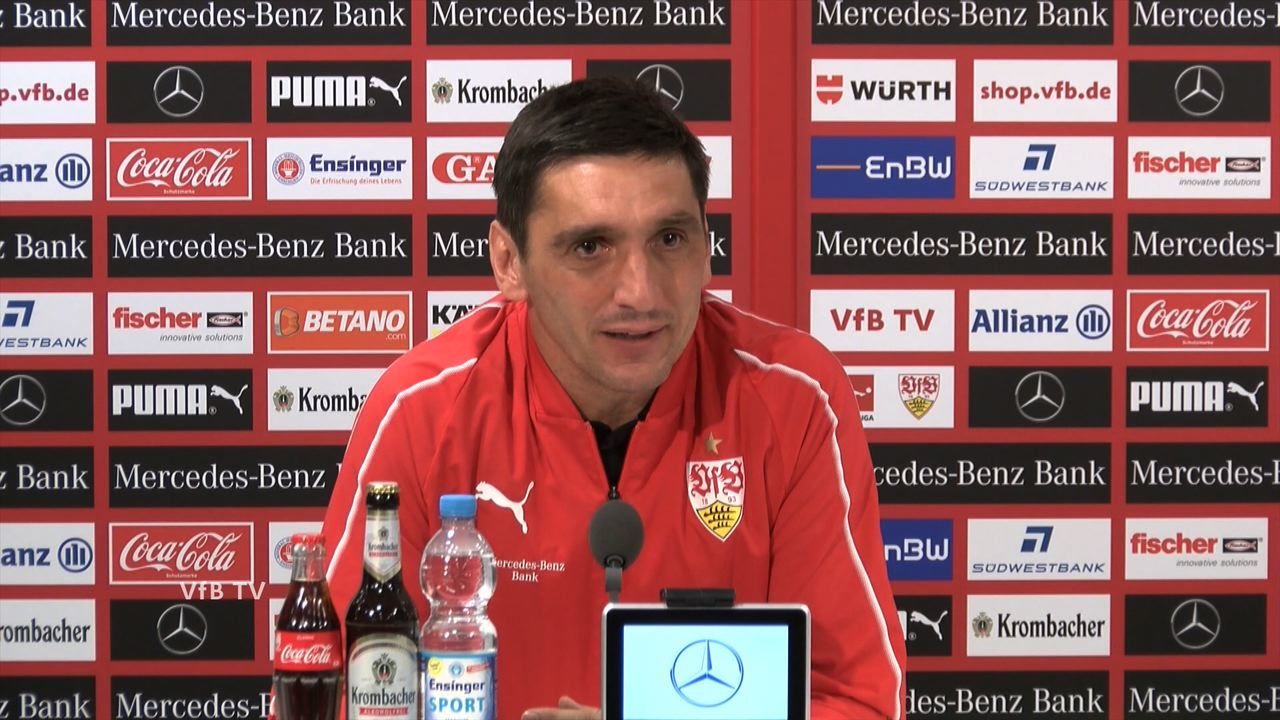 Die PK vor dem Spiel in Leipzig