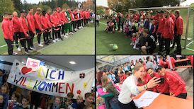 VfB Besuch in der Nachsorgeklinik in Tannheim