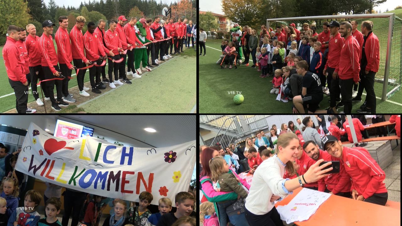VfB Besuch in der Nachsorgeklinik in Tannheim