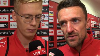 Die VfB Interviews nach dem Spiel gegen Borussia Dortmund
