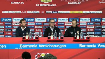 Pressekonferenz: Bayer 04 Leverkusen - VfB Stuttgart