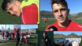 Das Training am Dienstag Vormittag und Marc Oliver Kempf im Interview
