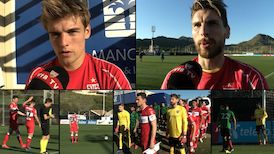 Die Interviews nach dem Testspiel gegen Cercle Brügge