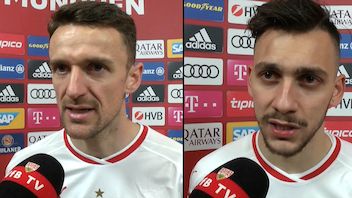 Die Interviews nach dem Spiel beim FC Bayern München