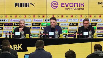 Pressekonferenz: Borussia Dortmund - VfB Stuttgart