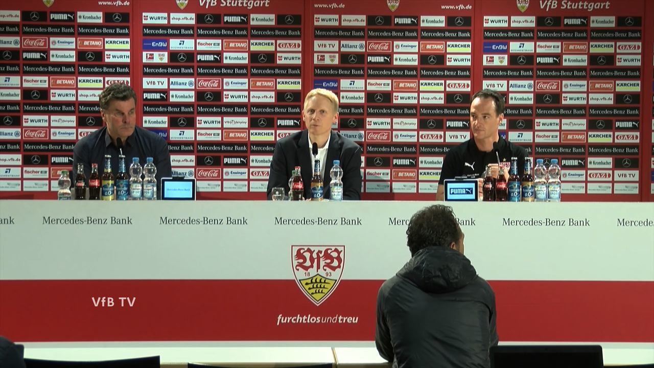 Pressekonferenz: VfB Stuttgart - Borussia Mönchengladbach