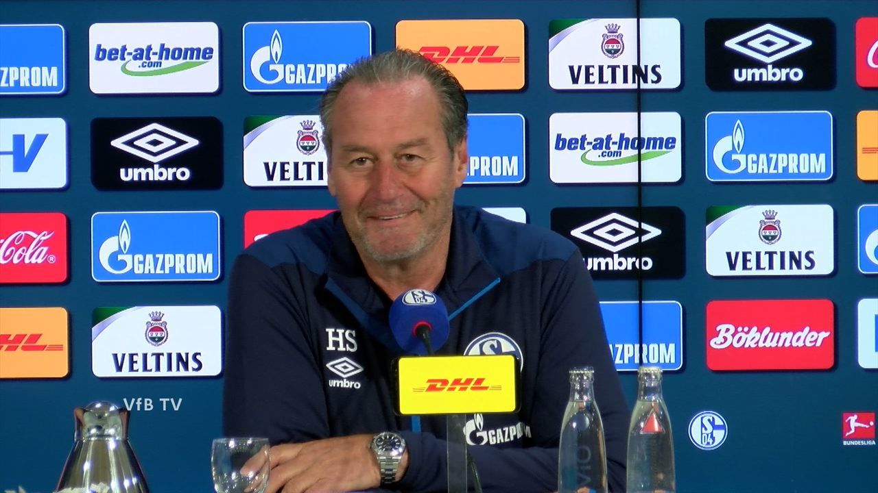 Die Schalke PK vor dem Spiel gegen den VfB