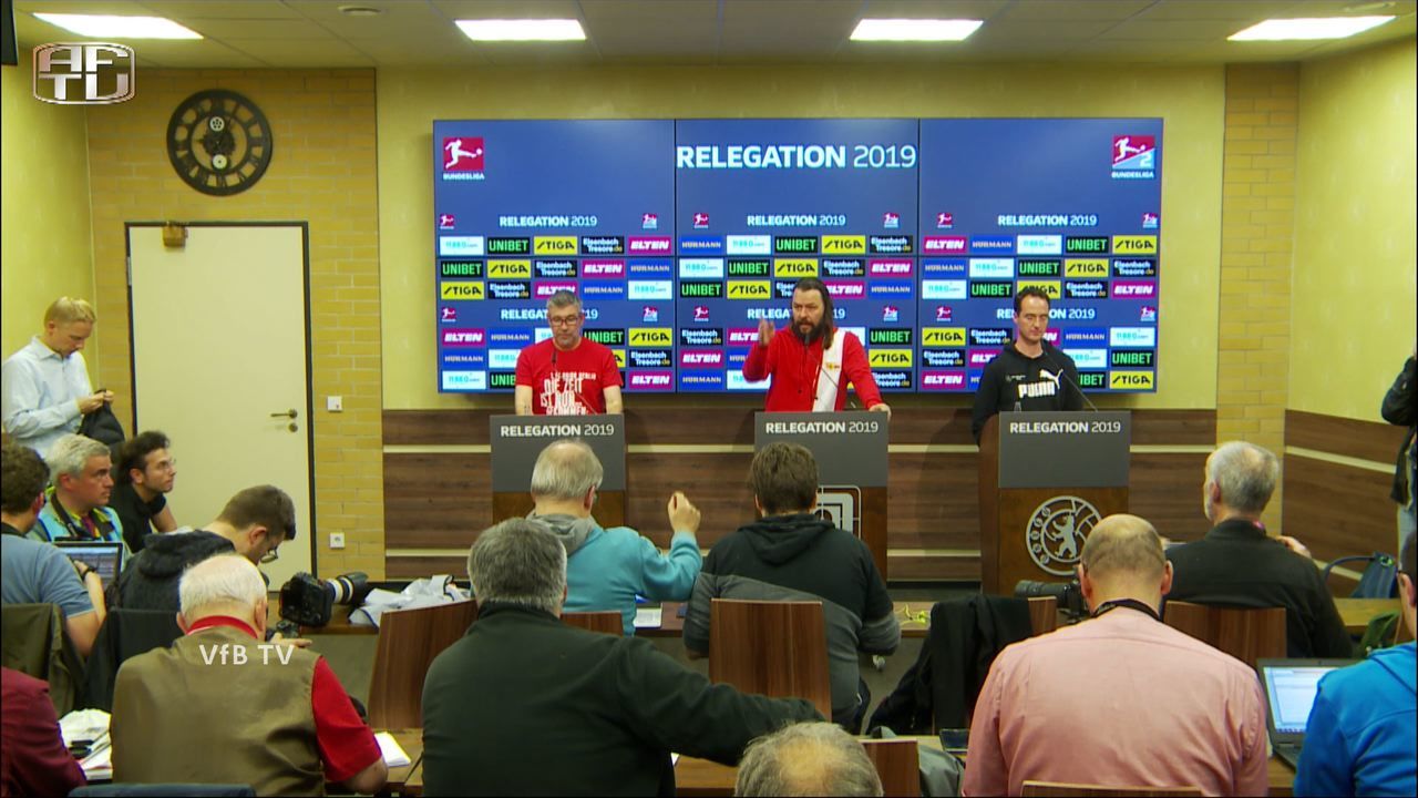 Pressekonferenz: 1. FC Union Berlin - VfB Stuttgart