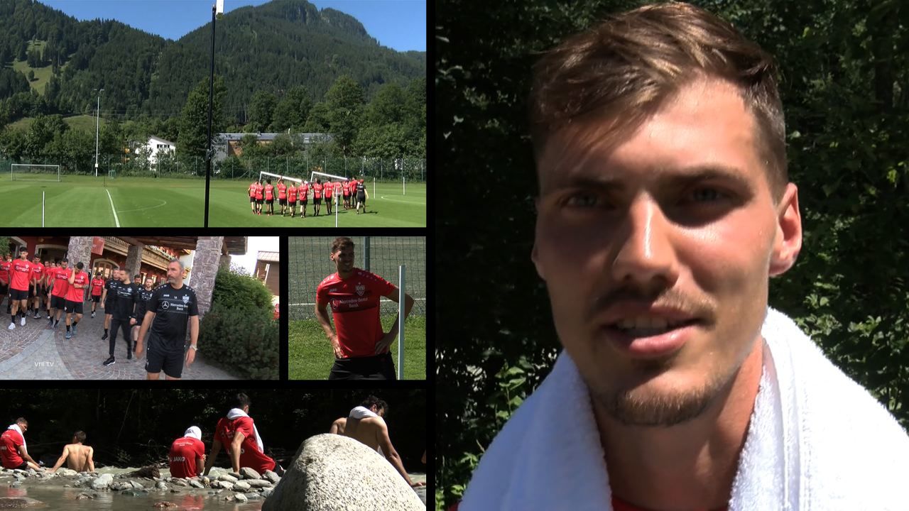 Tag 2 im Trainingslager mit Pascal Stenzel